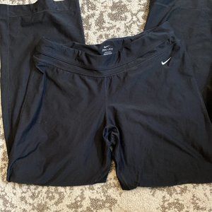Nike Dry Fit spandex wider leg workout pants